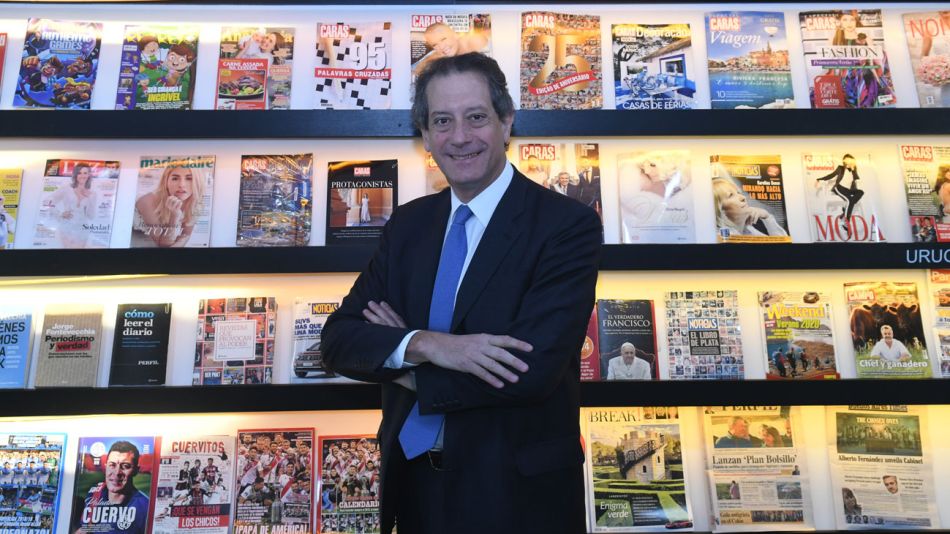 Miguel Angel Pesce, en la entrevista con Jorge Fontevecchia.