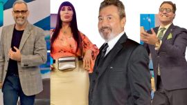 Jorge Rial, Moria Casán, Daniel Vila y Mariano Iúdica