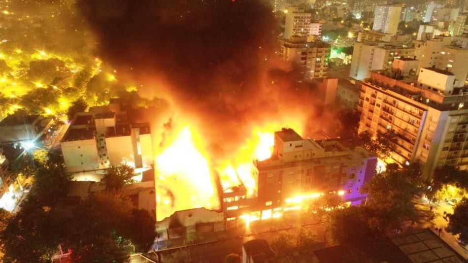 incendio distribuidora mar del plata