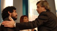 Los secretos del encuentro entre Diego Maradona y Alberto Fernández en la Casa Rosada