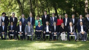 Macri y su gabinete inicial