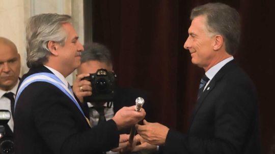 Alberto Fernández y Mauricio Macri