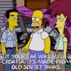 Auto de Homero Simpson