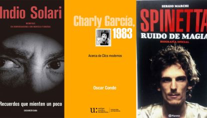 EL "INDIO" SOLARI, CHARLY GARCÍA Y LUIS ALBERTO SPINETTA ENTRE LOS PROTAGONISTAS