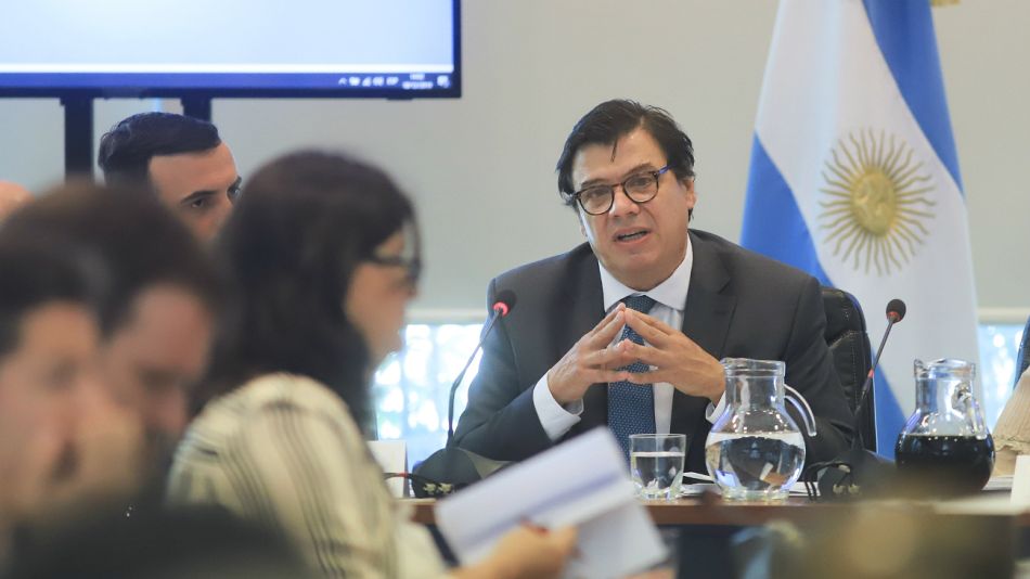 Archivo. El ministro de trabajo Claudio Moroni.