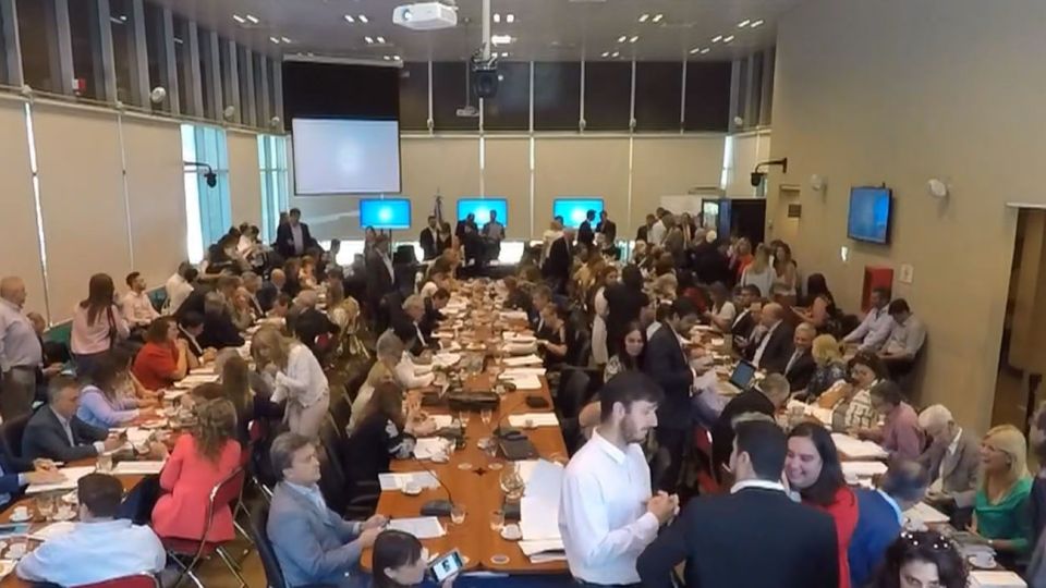 Plenario de comisiones del Congreso