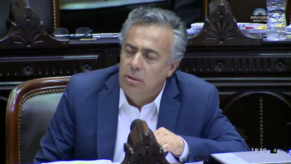 El diputado nacional de la UCR Alfredo Cornejo
