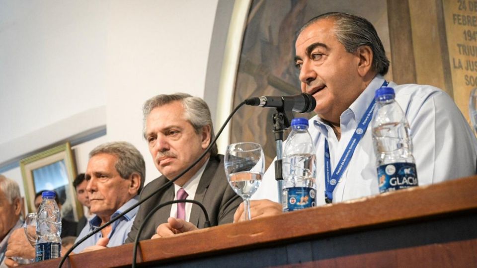 Héctor Daer y Alberto Fernandez.