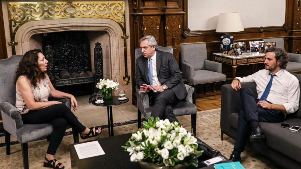 cristina caamaño alberto fernandez santiago cafiero afi 20191220