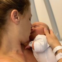 Eugenia Tobal y su beba Ema