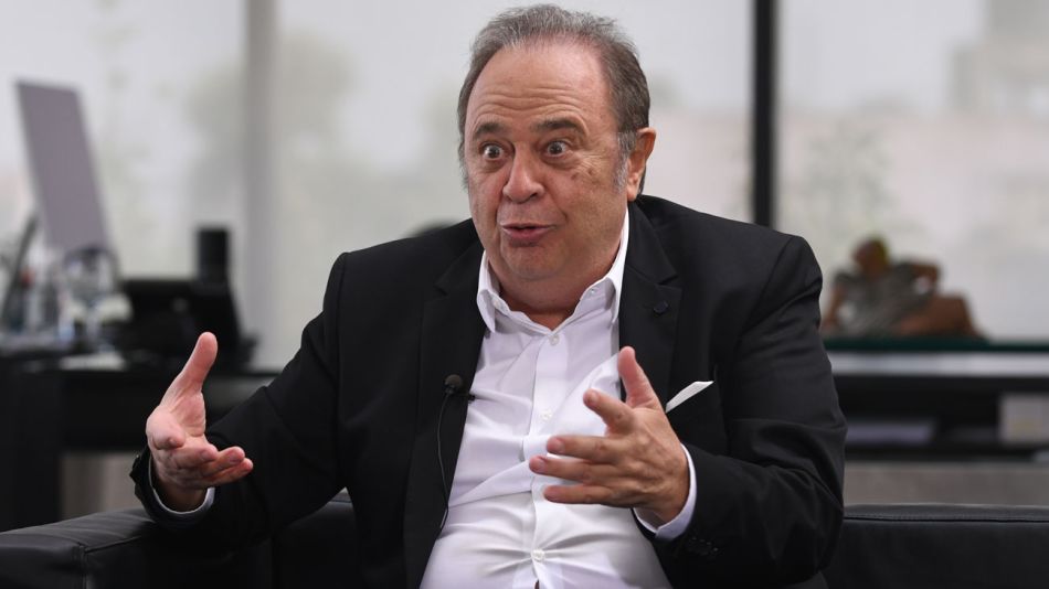 Alberto Pierri, en la entrevista con Jorge Fontevecchia.