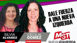 La excandidata a gobernadora de la provincia de Salta por el Movimiento Socialista de los Trabajadores (MST) en 2015, Cecilia Gómez