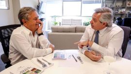 Eduardo Duhalde y Alberto Fernández