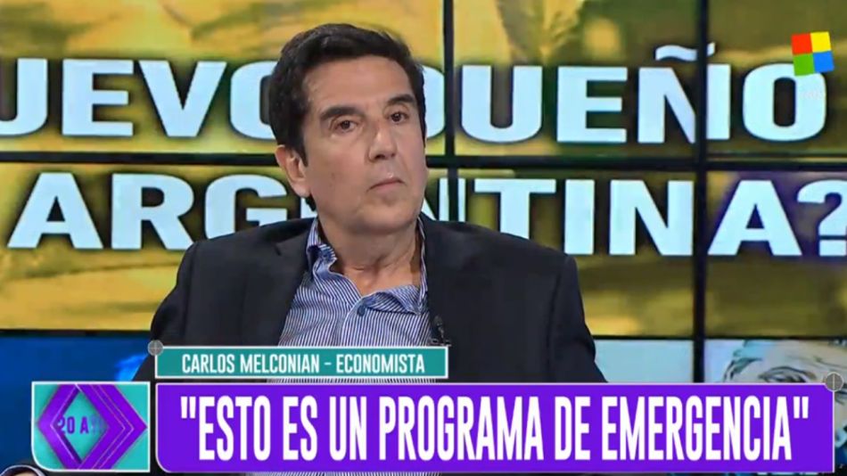 El economista Carlos Melconian