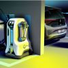 El robot de carga de energía de VW está pensado principalmente para estacionamientos subterráneos.