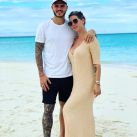 Wanda Nara y Muro Icardi apasionados en las Islas Maldivas