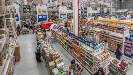 Sigue cayendo el consumo en supermercados.