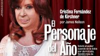 Cristina Kirchner personaje del año tapa de Noticias