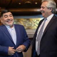 Alberto Fernández habló de su encuentro con Diego Maradona