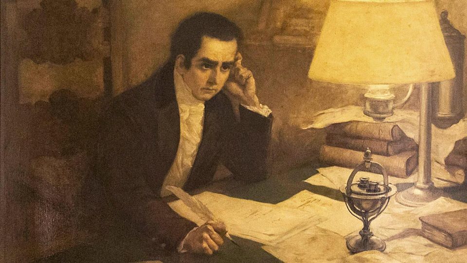 Periodista. Un retrato de Mariano Moreno junto a Alberto Fernández sería una señal.