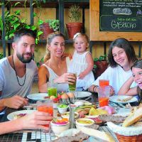 Así se prepara Milagros Brito junto a su familia para recibir el Año Nuevo