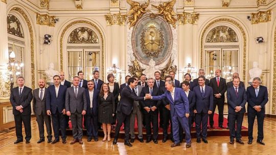RELACION. Wado de Pedro y el gobernador Schiaretti ya mantuvieron una reunión hace un par de semanas. En el corto plazo, se viene la segunda.
