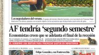 La tapa del Diario PERFIL del domingo 29 de diciembre de 2019.