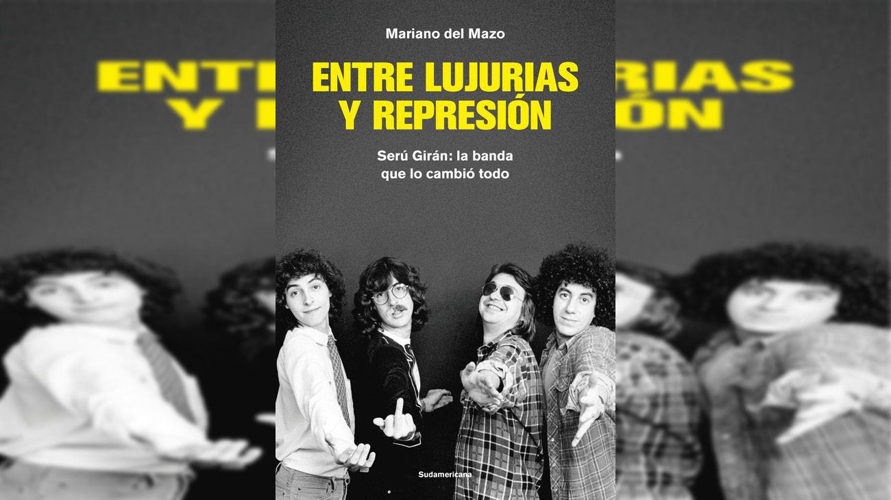 La tapa del libro de Mariano del Mazo, "Entre lujurias y represión"