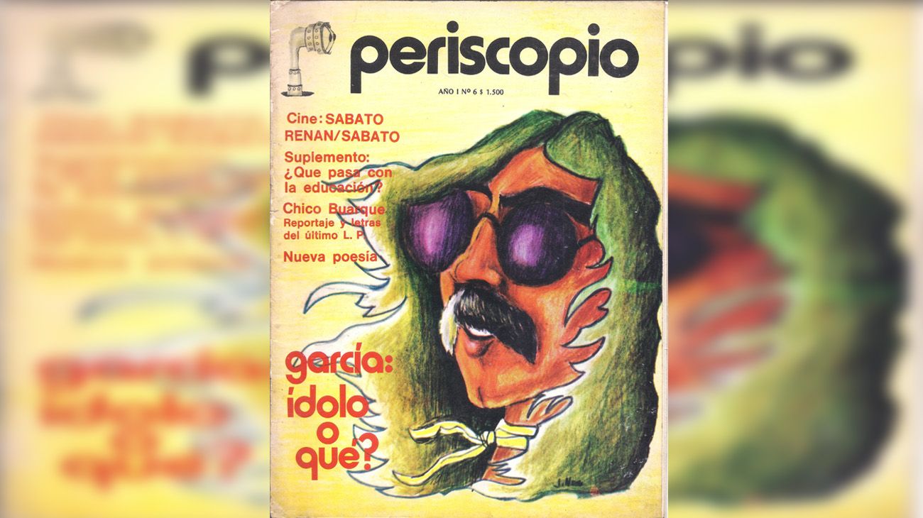 La tapa de la revista Periscopio donde se preguntaban qué era Charly García