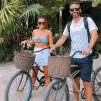 El Pollo Álvarez y Tefi Russo en México