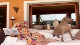 Susana Giménez leyendo "El cuerpo que quiero".