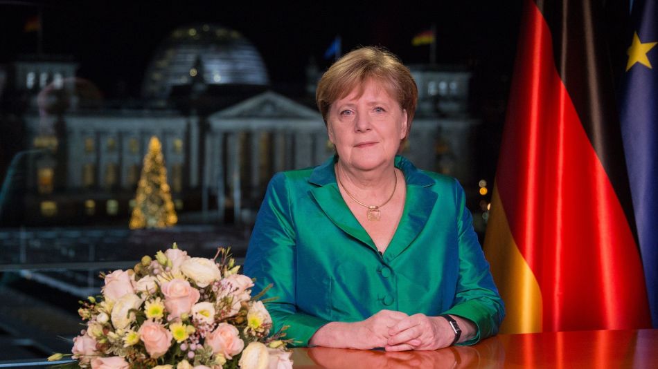 Merkel Records New Year's Address