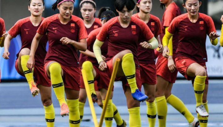 seleccion fememina futbol china @tcsnoticias 29012020