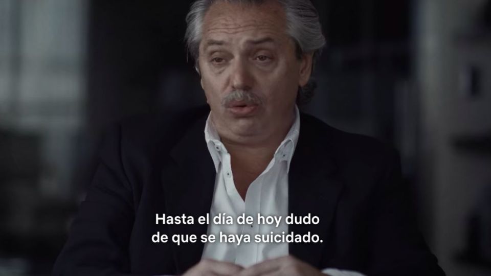ALBERTO FERNÁNDEZ EN EL DOCUMENTAL SOBRE NISMAN