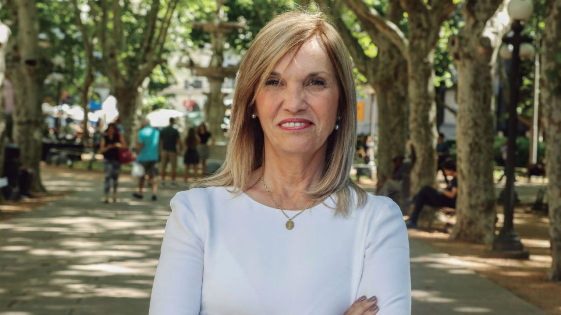 MULTIFACÉTICA. Edila, legisladora, feminista, titular del Directorio del Partido Nacional, Argimón se destaca por su trayectoria en diversos frentes. | Foto:Gastón Britos, Joaquín Fernández / Foco Uy.