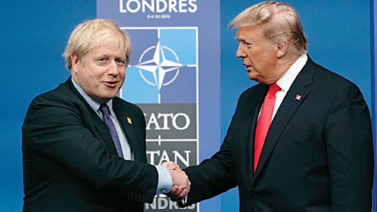 Boris Johnson y Donald Trump | Foto:DPA