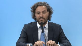 Cafiero al confirmar la suma fija para trabajadores.