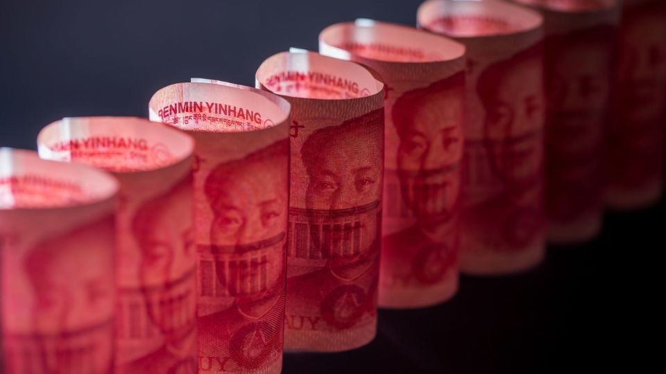Chinese Yuan, Hong Kong Dollar and U.S. Dollar Banknotes