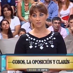 María Julia Oliván al frente de 6,7,8. | Foto:Youtube.
