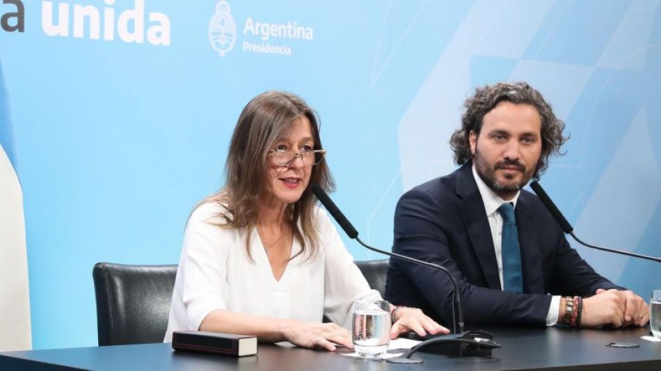 Ministra de Seguridad Sabina Fréderic