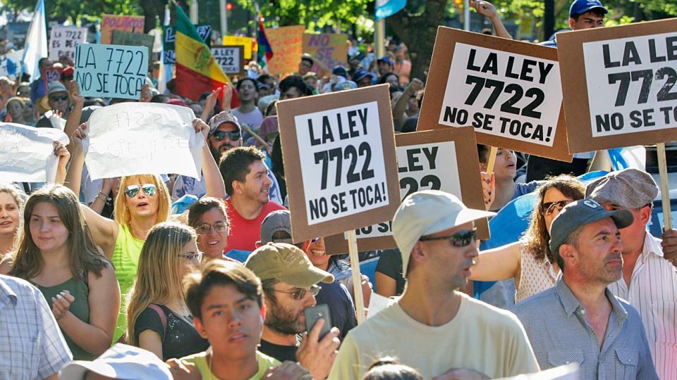 Sin grieta. “El agua no se negocia” fue el reclamo mendocino