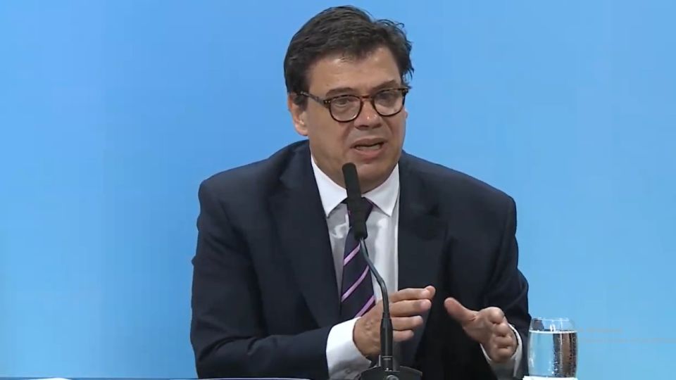 El ministro de Trabajo, Claudio Moroni.