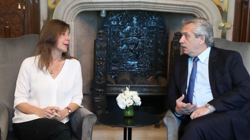 Sabina Frederic Ministra de SeguridaD.