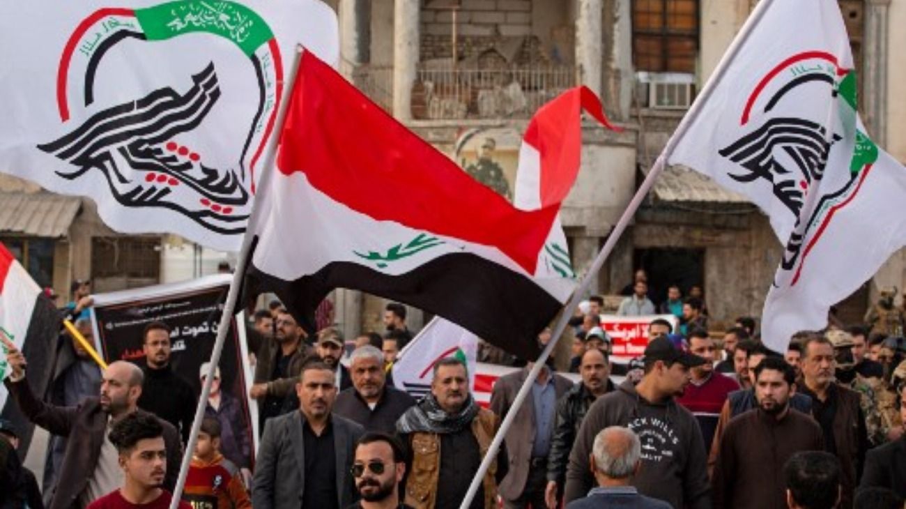 Iraq. El funeral del poderoso general iraní Qassem Soleimani.