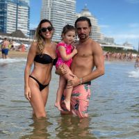 Floppy Tesouro y Rodrigo Fernández Prieto reconciliados en la playa