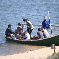 Juanita Tinelli y Luigi Bonomi en Punta del Este