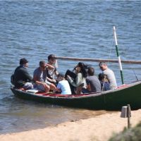 Juanita Tinelli y Luigi Bonomi en Punta del Este