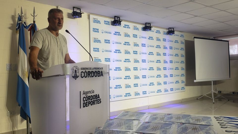 Nuevo desafío. Héctor Campana asumió la presidencia de la Agencia Córdoba Deportes luego de haberse desempeñado como vicegobernador, concejal y legislador.