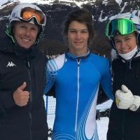Valeria Mazza, Alejandro y Tiziano Gravier