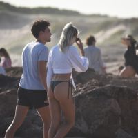 Las fotos más hot de Cande Ruggeri y su novio en Punta del Este